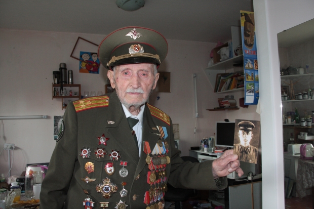 Участнику Сталинградской битвы исполнилось 96 Участнику Сталинградской битвы исполнилось 96