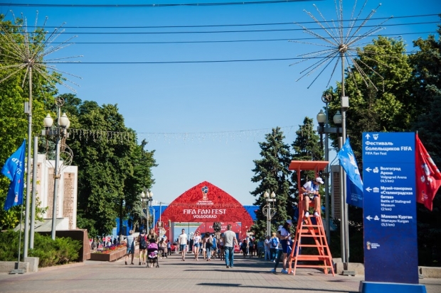 Городские службы Волгограда сработали четко после первого матча ЧМ Городские службы Волгограда сработали четко после первого матча ЧМ