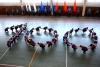 Более 20 юных жительниц Елани образовали «живую» цифру 100