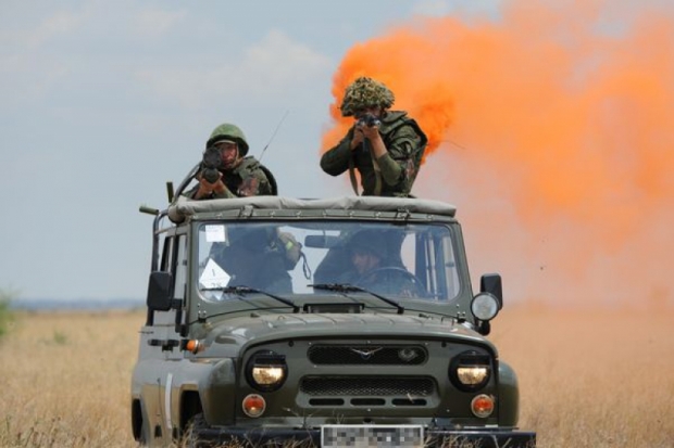 На полигоне «Прудбой» разыгрался приграничный конфликт На полигоне «Прудбой» разыгрался приграничный конфликт