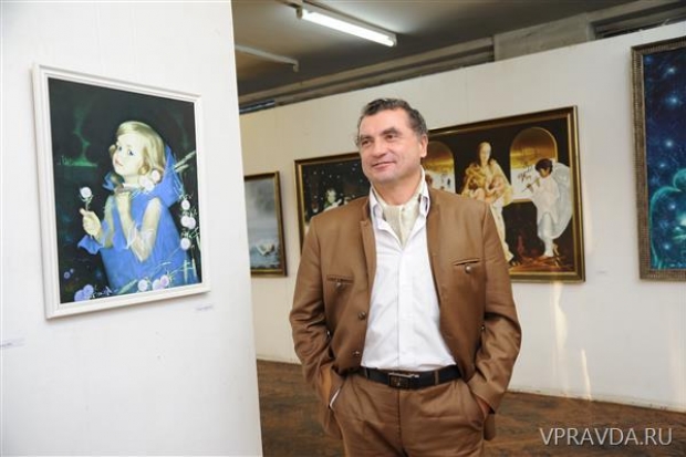 Картины Андрея Выстропова украли в Праге Картины Андрея Выстропова украли в Праге