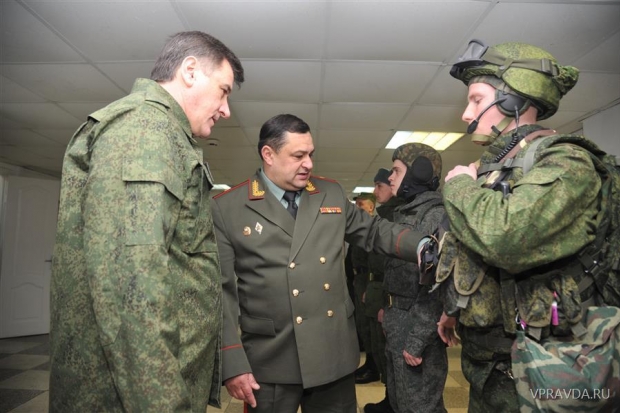 Глава региона поздравил волгоградских защитников Отечества Глава региона поздравил волгоградских защитников Отечества