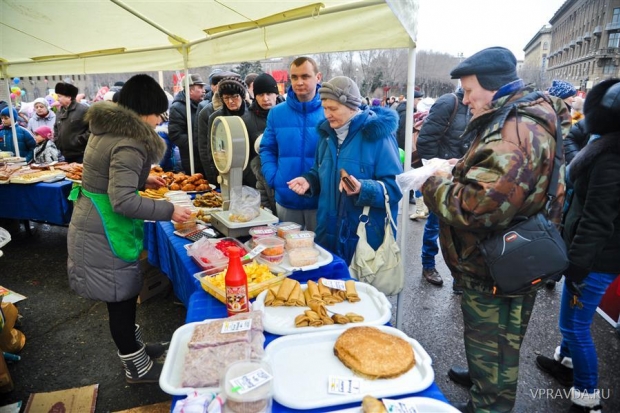 В Волгограде отпраздновали широкую Масленицу