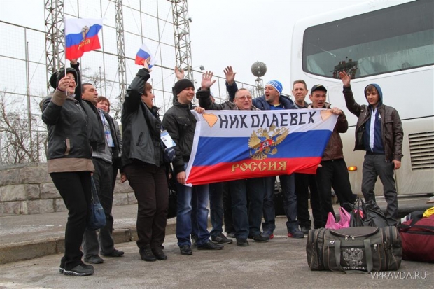 Волгоградские болельщики вернулись с Паралимпиады в Сочи Волгоградские болельщики вернулись с Паралимпиады в Сочи