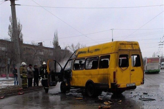 волгоград, пожар, маршрутное такси, газель волгоград, пожар, маршрутное такси, газель