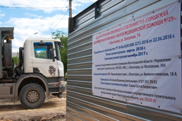 В Волгограде завершается строительство вертолетной площадки больницы №25 В Волгограде завершается строительство вертолетной площадки больницы №25