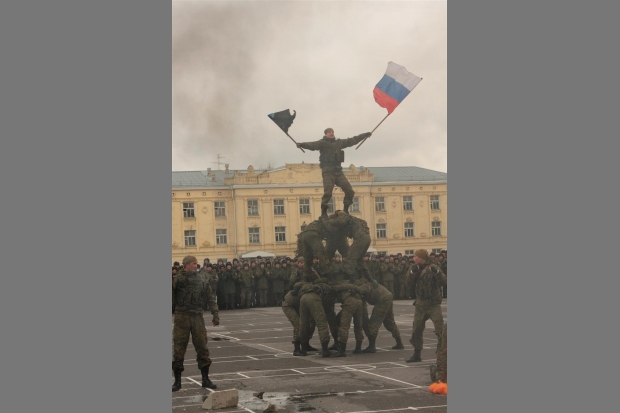 "Пирамида" из разведчиков - это круто