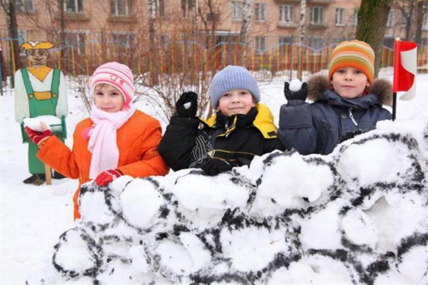 И снег, и лед в дело пойдет! И снег, и лед в дело пойдет!