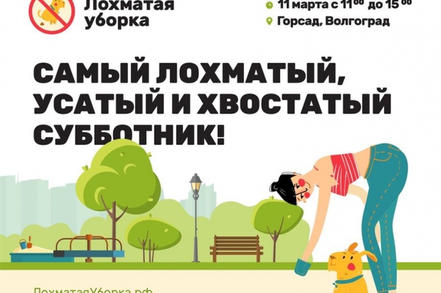 Волгоградские собачники выйдут на «Лохматую уборку» Волгоградские собачники выйдут на «Лохматую уборку»
