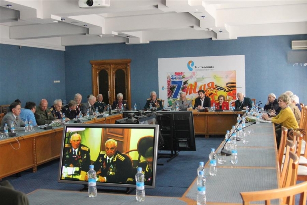 «Ростелеком» организовал сеанс видеоконференцсвязи для ветеранов Великой Отечественной войны ЮФО и СКФО «Ростелеком» организовал сеанс видеоконференцсвязи для ветеранов Великой Отечественной войны ЮФО и СКФО