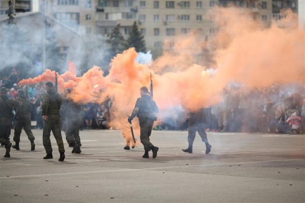На службе Отечеству: волгоградские мотострелки показали свою силу