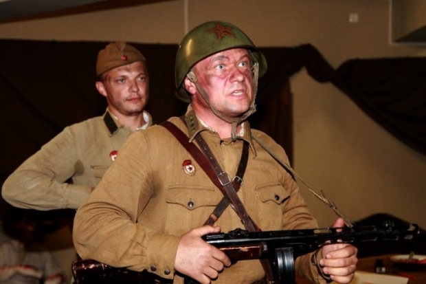 В день окончания Второй мировой в Волгограде реконструировали военный медпункт