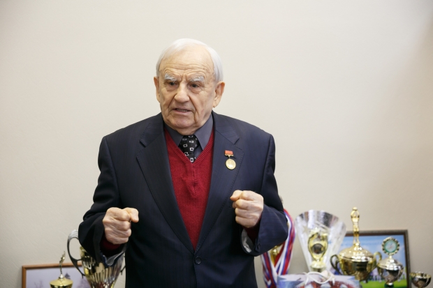 Первый олимпиец из Сталинграда отметил 90-летие Первый олимпиец из Сталинграда отметил 90-летие