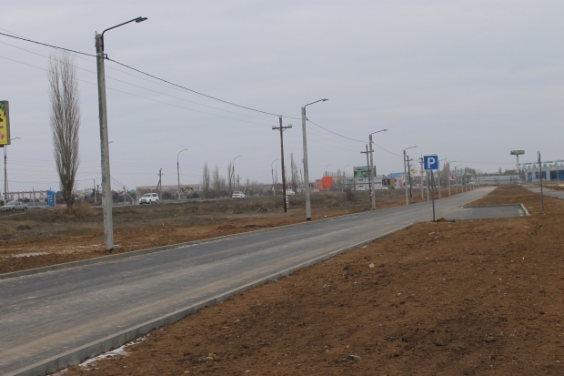 В Волжском к микрорайону Радужному проложили новую дорогу В Волжском к микрорайону Радужному проложили новую дорогу