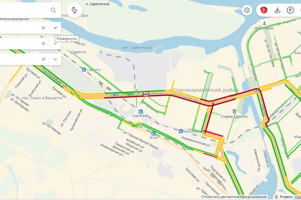 Пробка волгоград красноармейский сейчас