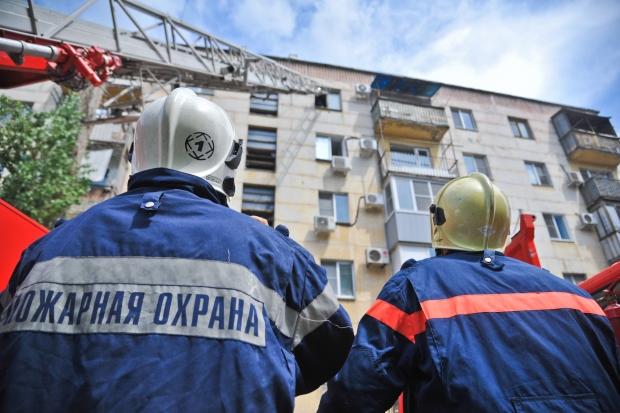 Героические будни пожарных из Волгограда показали на видео Героические будни пожарных из Волгограда показали на видео