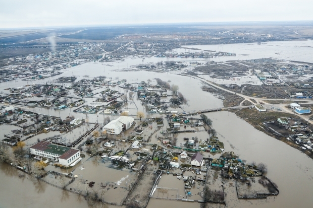 Увеличилось число подтопленных районов в Волгоградской области Увеличилось число подтопленных районов в Волгоградской области
