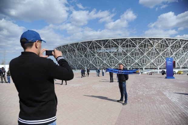 Волгоградцы хвастаются в соцсетях фотографиями с нового стадиона Волгоградцы хвастаются в соцсетях фотографиями с нового стадиона