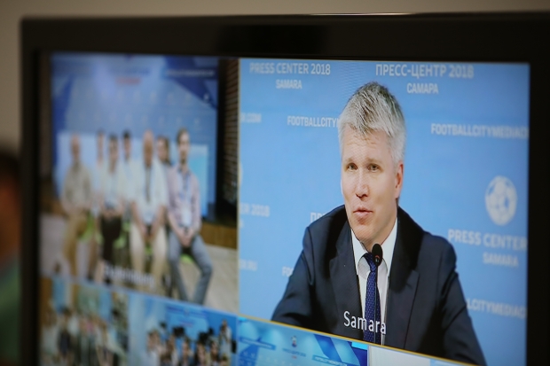 Павел Колобков: «ЧМ-2018 даст мощный толчок развитию российского футбола» Павел Колобков: «ЧМ-2018 даст мощный толчок развитию российского футбола»