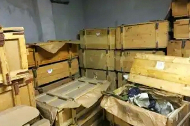 В Волгограде нашли склад с похищенной военной амуницией на 20 млн рублей