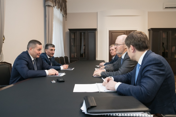 Андрей Бочаров и Роман Троценко обсудили развитие регионального авиаузла Андрей Бочаров и Роман Троценко обсудили развитие регионального авиаузла