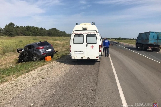 В тройном ДТП в Волгоградской области пострадали водитель и пассажир В тройном ДТП в Волгоградской области пострадали водитель и пассажир