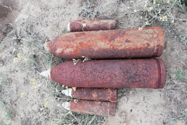Волгоградские саперы уничтожили боеприпасы под Паньшино Волгоградские саперы уничтожили боеприпасы под Паньшино