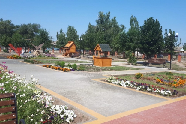 В четырех селах Волгоградской области открылись новые парки В четырех селах Волгоградской области открылись новые парки
