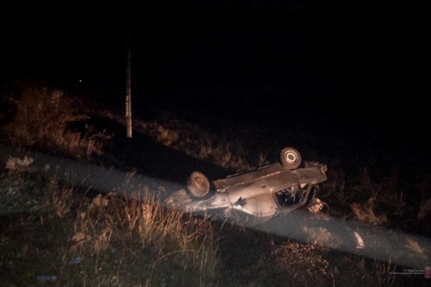 В Волгоградской области перевернулась иномарка: двое пострадали В Волгоградской области перевернулась иномарка: двое пострадали