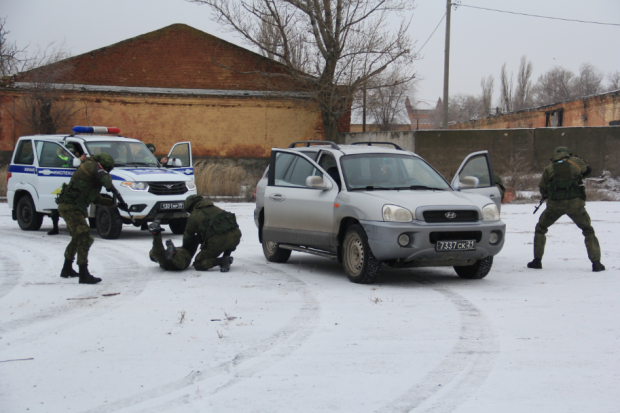 Военные полицейские провели в Волгограде учения Военные полицейские провели в Волгограде учения