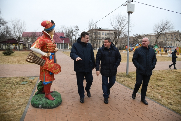 Андрей Бочаров поставит задачи по развитию Ворошиловского района Андрей Бочаров поставит задачи по развитию Ворошиловского района
