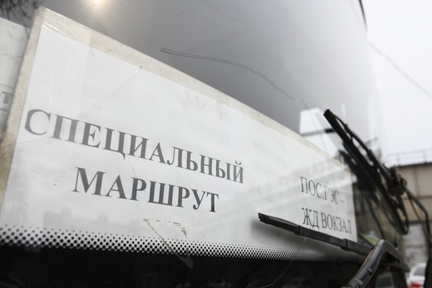 В Волгограде для профилактики коронавируса обрабатывают автобусы