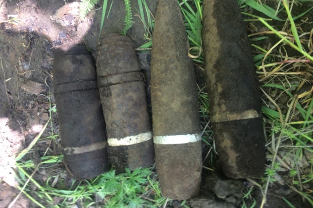 Под Волгоградом уничтожили боеприпасы времен Сталинградской битвы Под Волгоградом уничтожили боеприпасы времен Сталинградской битвы
