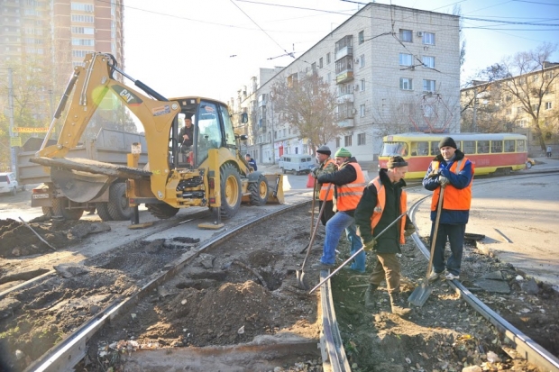 В Волгограде отремонтируют трамвайные пути на улице Гончарова В Волгограде отремонтируют трамвайные пути на улице Гончарова