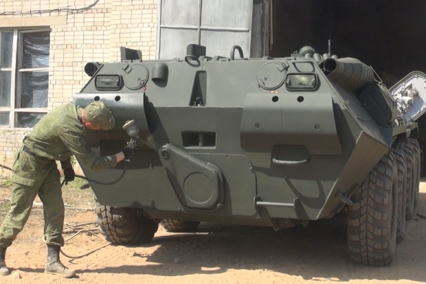 В Волгограде готовят военную технику для праздничного Парада Победы В Волгограде готовят военную технику для праздничного Парада Победы