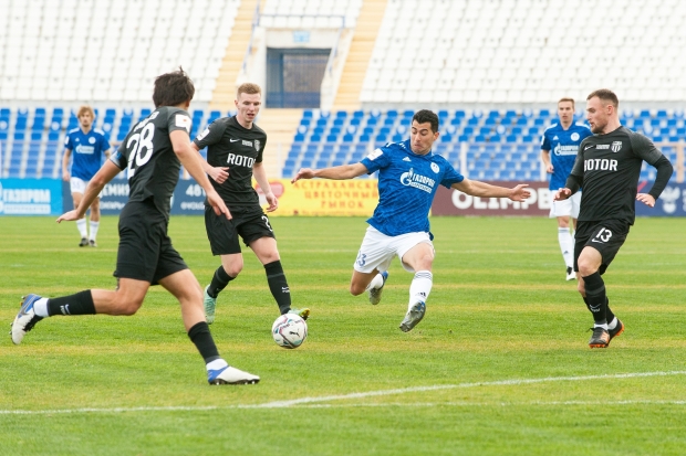 «Ротор» уступил со счетом 0:2 «Волгарю» в Астрахани