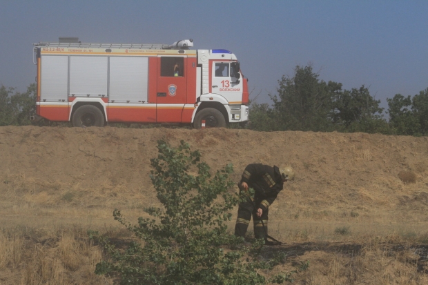Военные готовы прийти на помощь при возникновении ландшафтных пожаров